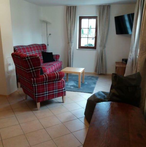 Oberschöna Ferienwohnung Wolf מראה חיצוני תמונה