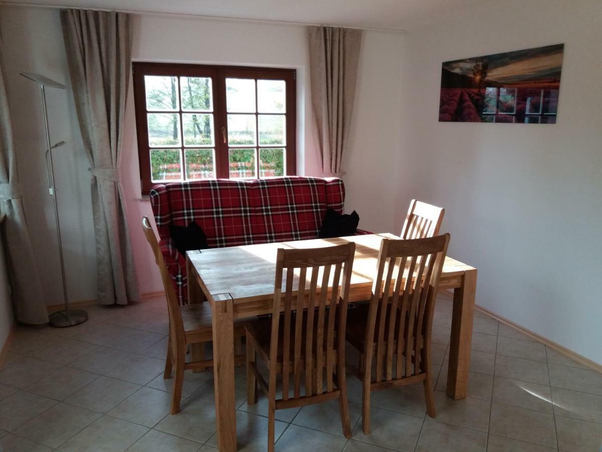 Oberschöna Ferienwohnung Wolf מראה חיצוני תמונה